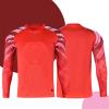 ZUYPSK Boy's Goalie Shirt Padded Protection Long Sleeve Shirt Soccer Goalkeeper Jersey Football Uniform (as1, Numeric, Numeric_12, Regular, Red) view 2