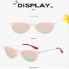 Kursan Polarized Kids Sunglasses for Girls Boys Mirrored Lens Vintage Sun Glasses Shades Age 3-9, 100% UV Protection (Two Pack (Clear Pink/Pink + Leopard/Green)) view 2