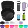 2PCS for Stanley Boot, Silicone Bottom for Quencher Adventure 40oz 30oz IceFlow 20oz 30oz Bottle&for Hydroflask Tumbler 12-24oz for Stanley Cup Accessories Avoid Scratches&Noise view 1