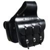 Western Leather Saddle Bag with Straps & Brass/SS Buckles for Horses/Horse Saddle Bag/Saddle Bag for Horse Saddle ME-WSB-039 view 1