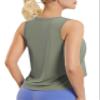 Crop Workout Tops for Women Crop Sleeveless Workout Shirts for Women Athletic Running Yoga Tank Top for Women view 2