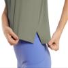 Crop Workout Tops for Women Crop Sleeveless Workout Shirts for Women Athletic Running Yoga Tank Top for Women view 4
