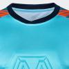 TAIKMD Boys Football Goalkeeper Jersey Padded Protection Goalie Shirt Long Sleeve Training Soccer Tops Clothes (US, Numeric, 11, Regular, Blue) view 2