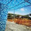 ELZEM Anti-UV Blue Camouflage Net, Gardens Breathable Shade Net, Outdoor Camping Hunting Shooting Sunscreen Nets, Army Hide Camo Netting, Customizable Size(4x4m/13.1x13.1ft) view 2