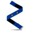 Heart Rate Monitor Chest Strap Replacement for Polar H10 Polar H9 Polar H7, Adjustable HRM Soft Replacement Chest Strap Compatible with Polar Heart Rate Sensor(Blue)