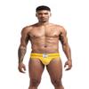 JOCKMAIL Mens Jock Strap Briefs Mens Athletic Jockstrap Athletic Supporter Mens Thongs Underwear (as1, alpha, x_l, regular, regular, Yellow) view 2