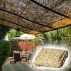 ELZEM Beige Camouflage Netting, Military Hunting Camping Pergola Awning, Camo Netting for Kids Den Decoration Outdoor Theme Party Car Covers (Size : 3x9m/9.8x29.5ft) view 1