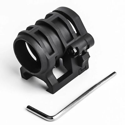 VICTORFIRE Tactical Nylon Flashlight Ring Mount for Helmet fits 20mm Picatinny Rail
