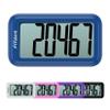 Pedometer for Walking Steps, 3D Accurate Simple Pedometer, Step Counter for Kids Men Women Seniors, Step Tracker with Clip Lanyard, Blue view 1