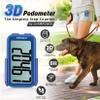 Pedometer for Walking Steps, 3D Accurate Simple Pedometer, Step Counter for Kids Men Women Seniors, Step Tracker with Clip Lanyard, Blue view 2