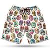 Wrestling Mask Men's Swim Trunks - Summer Hawaiian Shorts for Men, Men's Summer Bathing Shorts Set 30 Size Size XL view 1