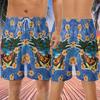 Hawaii Girl Men's Swim Trunks - Lie on Hammock Quick-Dry Hawaiian Swim Shorts for Men Series 21 Size M view 3
