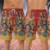 228CLOSET Lucha Wrestlers Men's Swim Trunks - Wrestling Hawaiian Shorts for Men, Men's Summer Bathing Shorts Set 30 Size Size 2XL view 3