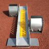 Multi-Function Starting Block, Athletics Starting Block, 6 Angle Adjustable Aluminum Track, Sprint Competition Training Running Aid for Plastic Runway Cinder Track view 2