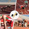 Multi-Function Starting Block, Athletics Starting Block, 6 Angle Adjustable Aluminum Track, Sprint Competition Training Running Aid for Plastic Runway Cinder Track view 4