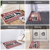 Doormats Outdoor Beware of Monkey Rug Outdoor Floor Mat Outdoor Doormats (Size : 65X90CM) view 2