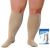 BODALA Plus Size Compression Socks: Wide Calf for Women Men 20-30 mmHg view 1