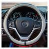 FUERU Car Steering Wheel Cover Set Universal Car Steering Wheel Cover Microfiber Leather Soft Skin-Friendly Exquisite Car Interior (Color : 1#) view 1