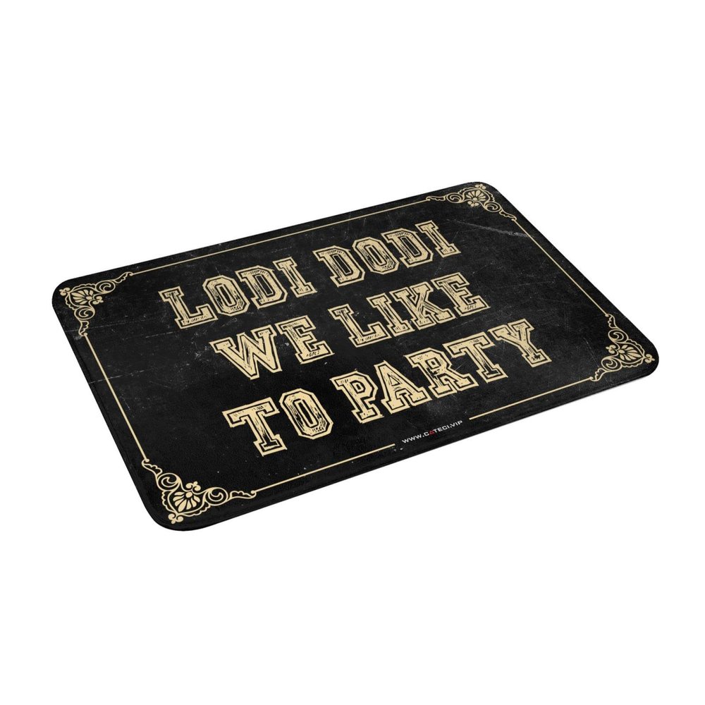 Dsoluuing Fall Door Mats Outdoor Lodi DODI We Like to Party Mat Fall Door Mats Outdoor (Size : 50X80CM)