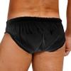 ACSUSS Mens Swim Trunk Briefs Bikinis Elastic Waistband Underwear Swimming Shorts Sleep Beachwear Black XX-Large view 2