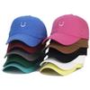 Umeepar Smile Face Baseball Cap for Women Men Adjustable Low Profile Unstructured Cotton Dad Hat (US, Alpha, One Size, Grey) view 3