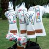 BAIRBRE Golf Club Covers Driver Covers Fairway Wood Headcover Hybrid Cover Leather Mallet Putter Covers Blade Headcovers Golf Head Covers for Most Brand (for Fairway Wood 3) view 4