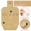 2000Pcs Square Target Pasters- Self-Adhesive Target Stickers-0.87" Shooting Labels for Pistol Shooting Range Targets (2) view 4