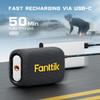 Fanttik X8 Ace Bike Pump 150PSI Fast Portable Tire Inflator, Cordless Rechargeable Electric Bicycle Air Pump, Auto Stop, with Presta and Schrader Valve for Fat, Mountain Bike, City Bike, Road Bike view 4