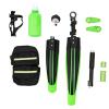 20" Child Bike with Compass, 7-Speed Mountain Bike with Disc Brake High Carbon Steel Bicycle Green City Bike 85KG Max.Load for 7-13 Years Old Unisex Kids view 2