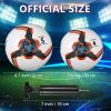 Tradder 4 Pack Soccer Balls with Pump Size 3 4 5 Deflated Soccer Balls for Outdoor Indoor League Game Sport Practice Training Gift for Kids Youth Teens Adult(Mechanical Style,Size 4) view 2