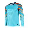 DRHOM Youth Boys Padded Protection Football Goalkeeper Jersey Long Sleeve Goalie Shirt Training Soccer Uniform (as1, Numeric, Numeric_12, Regular, Blue) view 1