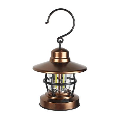 BESPORTBLE Camping Lantern Handle Outdoor Lamp Tent Light Retro Design Easy to Carry Hang