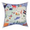 Colorado Map Climaweave Pillow 18" Indoor/Outdoor view 1