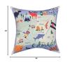 Colorado Map Climaweave Pillow 18" Indoor/Outdoor view 2