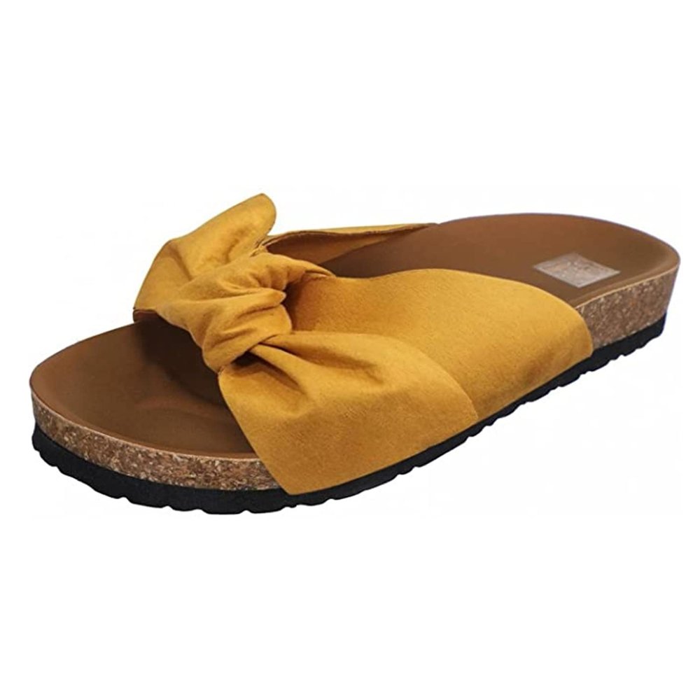 Ladmiple Womens Sandals Size 7 Women's Orthopedic Sandals Comfortable Arch Support Orthotic Thong Flip Flops
