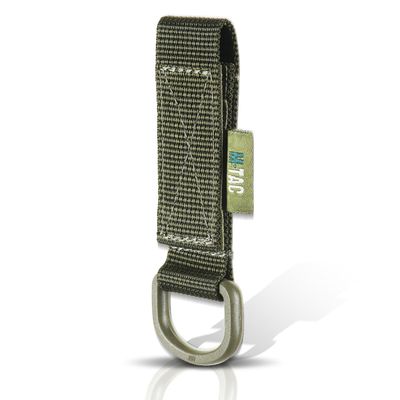 M-Tac Key Holder for Belt with D-Ring Key Clip - Tactical Key Chains for Mens - Molle Military Key Keeper (Olive)
