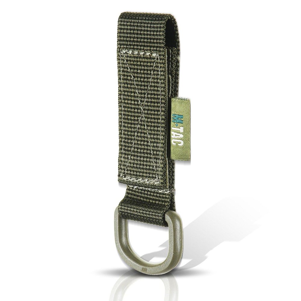 M-Tac Key Holder for Belt with D-Ring Key Clip - Tactical Key Chains for Mens - Molle Military Key Keeper (Olive)