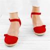 Ladmiple Wedges For Women Wide Width Womens Espadrille Wedge Sandals Summer Casual Brided Strap Platform Open Toe Heels Sandals view 2