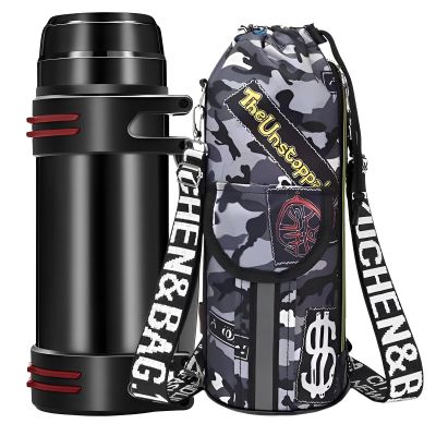 YuShiYan Sports Water Jug, Large Water Bottle, Large Insulated Stainless Steel Water Bottle for Gym, Baseball,Camping, Outdoor Travel, Climbing, Keep Water Cold or Hot Up to 72 Hours (169 oz)