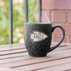 Rico Industries NFL Football Kansas City Chiefs Alternate 16 oz Team Color Laser Engraved Speckled Ceramic Coffee Mug view 3