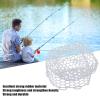 HOHXFYP Fly Fishing Landing Net, Clear Rubber Replacement Bag for Angler, 21cm Depth, White view 2