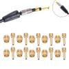 Brake Hose Connector, Lightweight 10 Set Oil Needle Olive Head Fittings for DIY Mechanics Motorcycle Automotive Repair Enthusiasts view 3