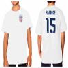 The Victory Officially Licensed Youth US Women's National Soccer Team Megan Rapinoe Name & Number T-Shirt (USA National Team - White #15, Small) view 1