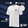 The Victory Officially Licensed Youth US Women's National Soccer Team Megan Rapinoe Name & Number T-Shirt (USA National Team - White #15, Small) view 4