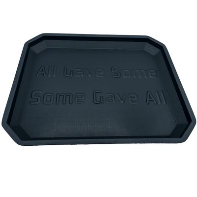 USATAC EDC-Tactical Theme Tray/Valet Tray/Organizer & Catch-All for: Keys-Pocket Change-Jewelry-Watch-Cell Phone (ALLGAVESOME)