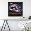 NFL Denver Broncos - Neon Helmet 23 Wall Poster, 34L" x 22.4W", Premium Unframed Version view 4