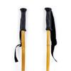 Booyah! Bamboo Downhill Ski Poles 110cm  Alpine Ski Poles for Men & Women  Lightweight Wooden Ski Poles with Black Grip, Strap & Basket  Backcountry Skiing Gear for Winter Performance view 2