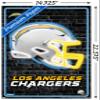 Trends International NFL Los Angeles Chargers - Neon Helmet 23 Wall Poster, 22.4L x 14.7W, Premium Unframed Version view 3