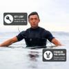 Ho Stevie! Mens Short Sleeve Short Leg Surfing Springsuit - Chest Zip Spring Suit - Warm Superstretch 2mm Neoprene w/GBS Seams (Black 2mm, LS (Large Short)) view 4