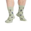 JNRB Men's Cotton Cool Fun Bright Design Novelty Dress Crew Socks Toy Army Soldiers Military Pattern, S-M or L-XL (as1, alpha, l, x_l, regular, regular, Toy Army) view 1